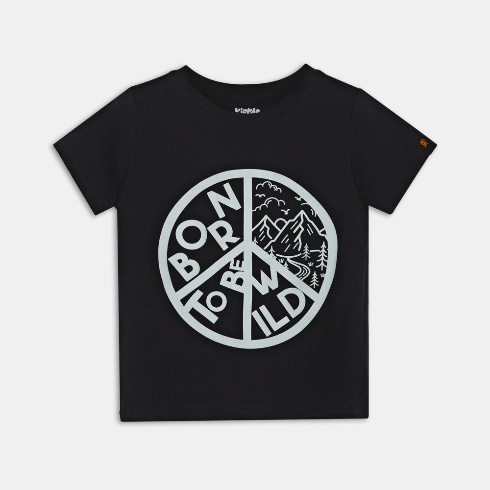 Born to be Wild Tee Carbon