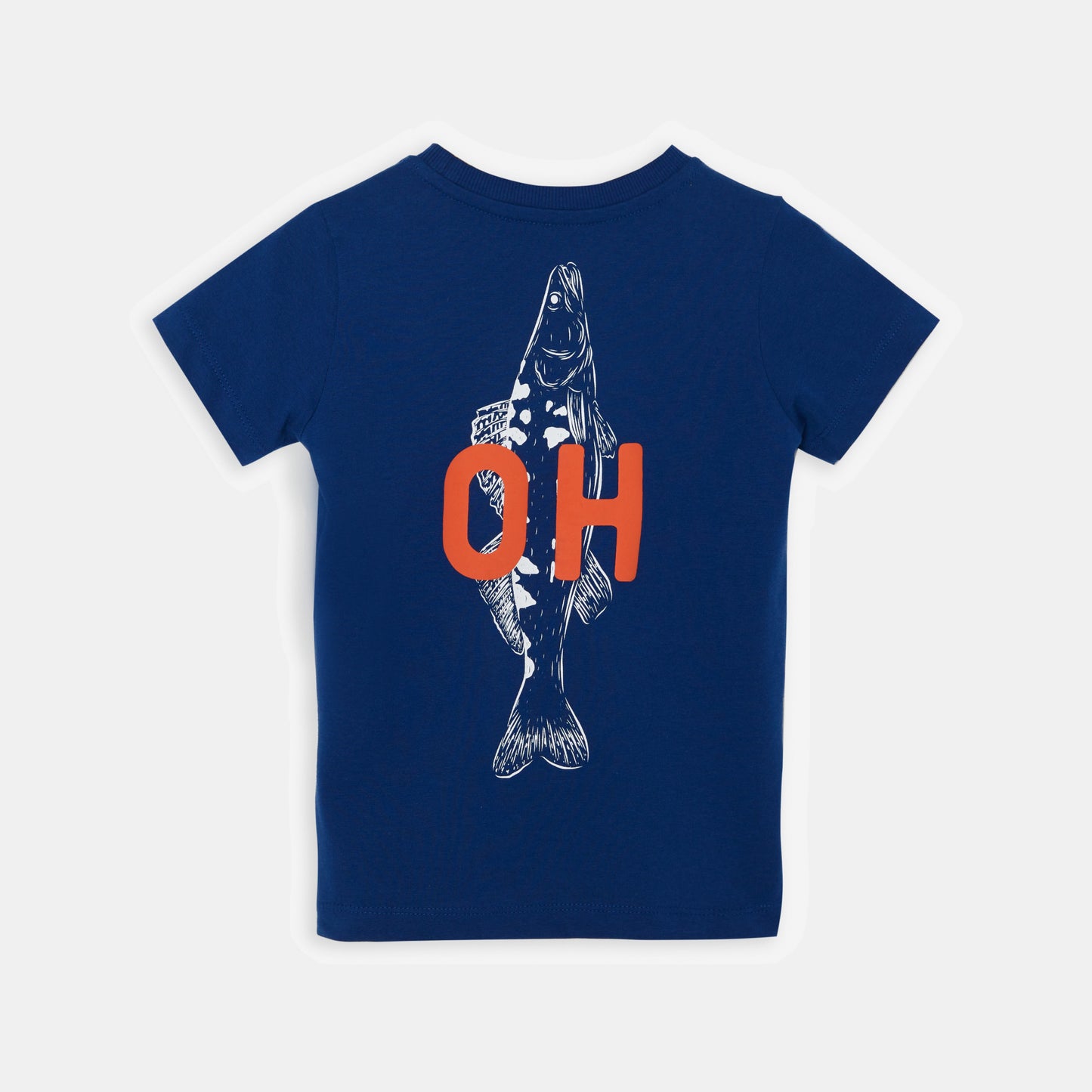 Oh Fish Tee Navy