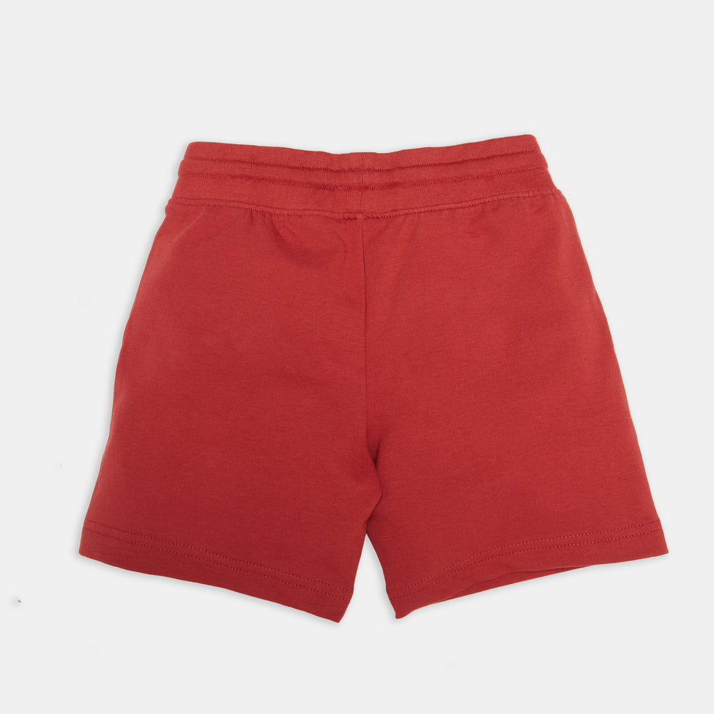 Terry Cotton Shorts Clay