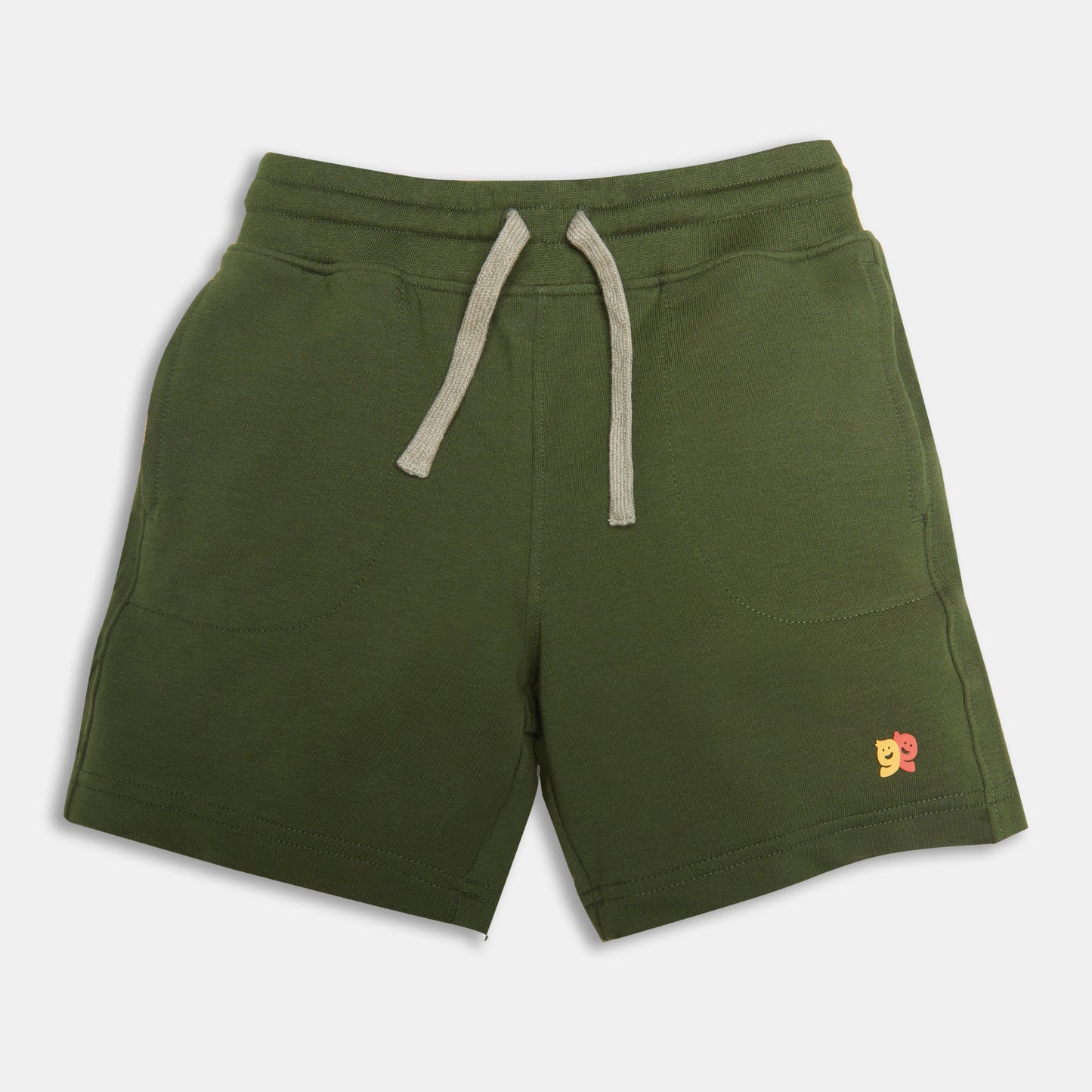 Terry Cotton Shorts Forest