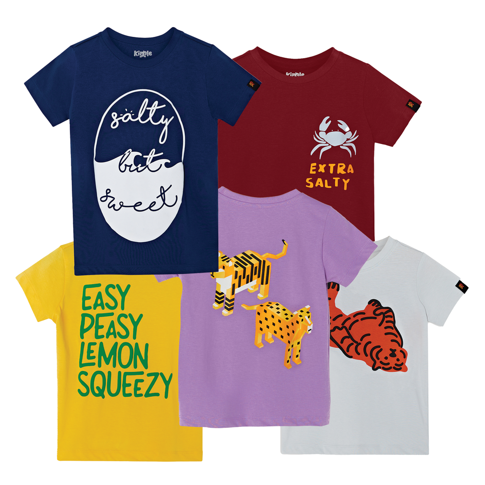 Graphic Tee 5 pack