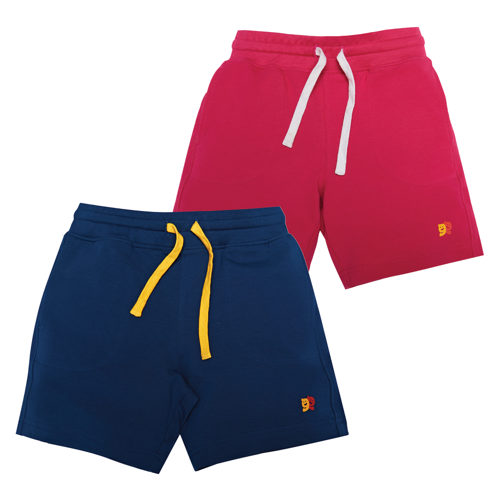 
                      
                        Terry Cotton Shorts 2 Pack
                      
                    