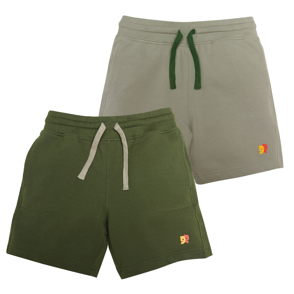 
                      
                        Terry Cotton Shorts 2 Pack
                      
                    