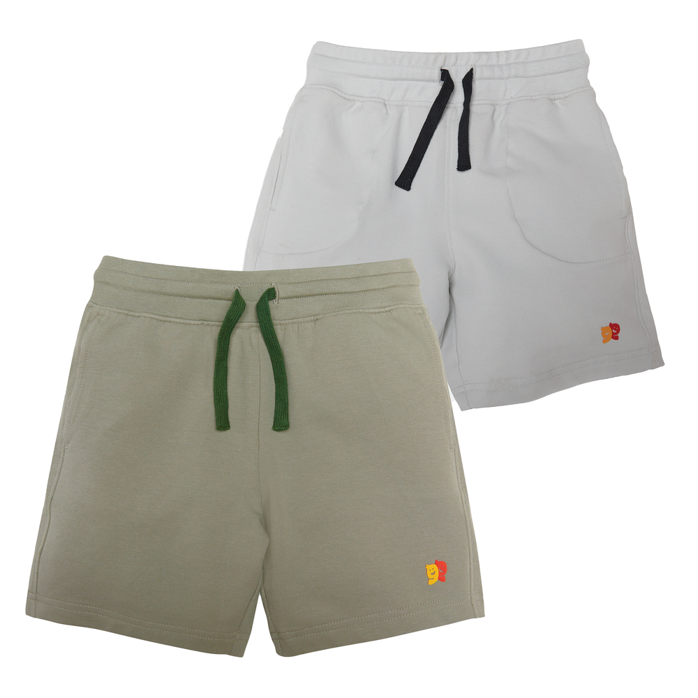 
                      
                        Terry Cotton Shorts 2 Pack
                      
                    