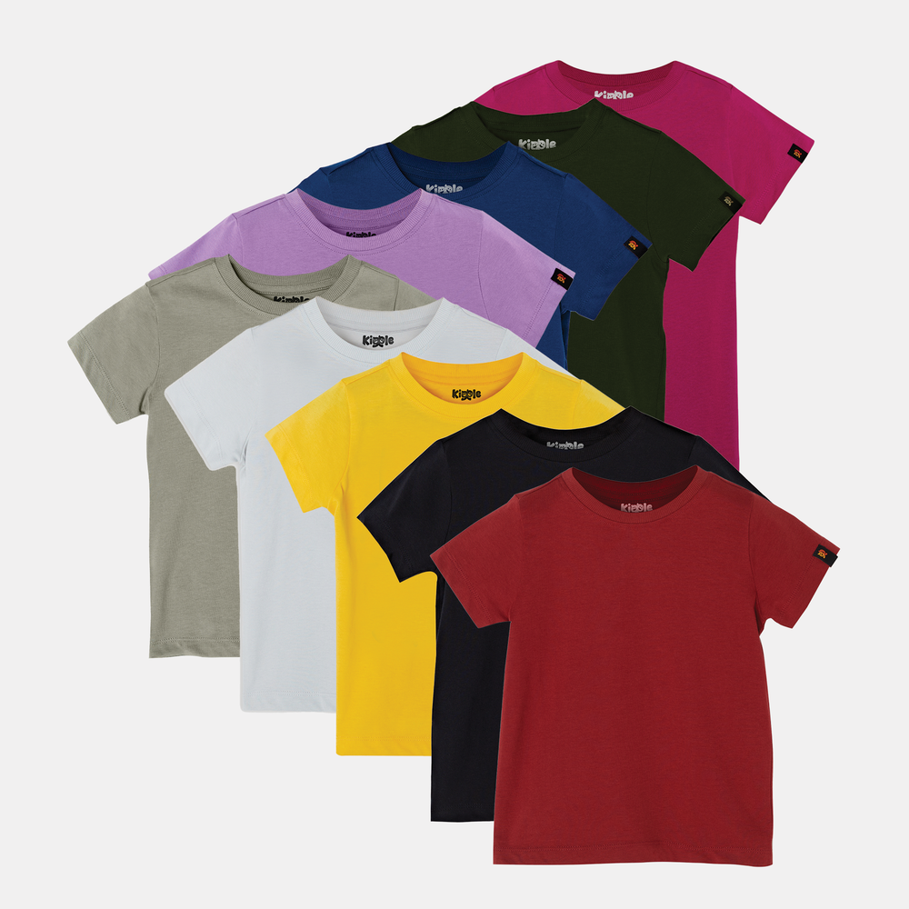 Short Sleeve Tee 9 pack